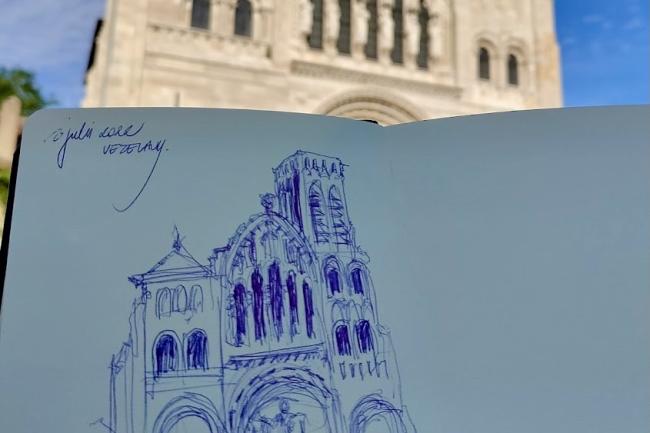 Basiliek tekening