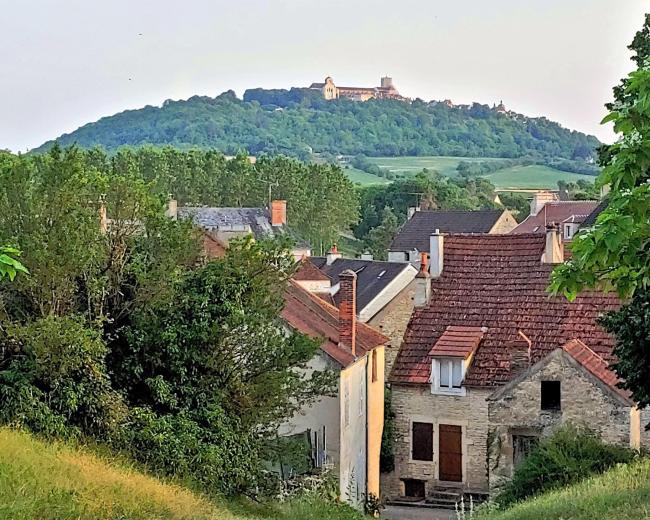 Vezelay vanuit Asquins